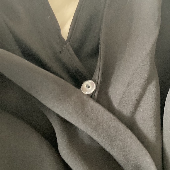 black pant romper size M ADD BELT - Picture 3 of 5